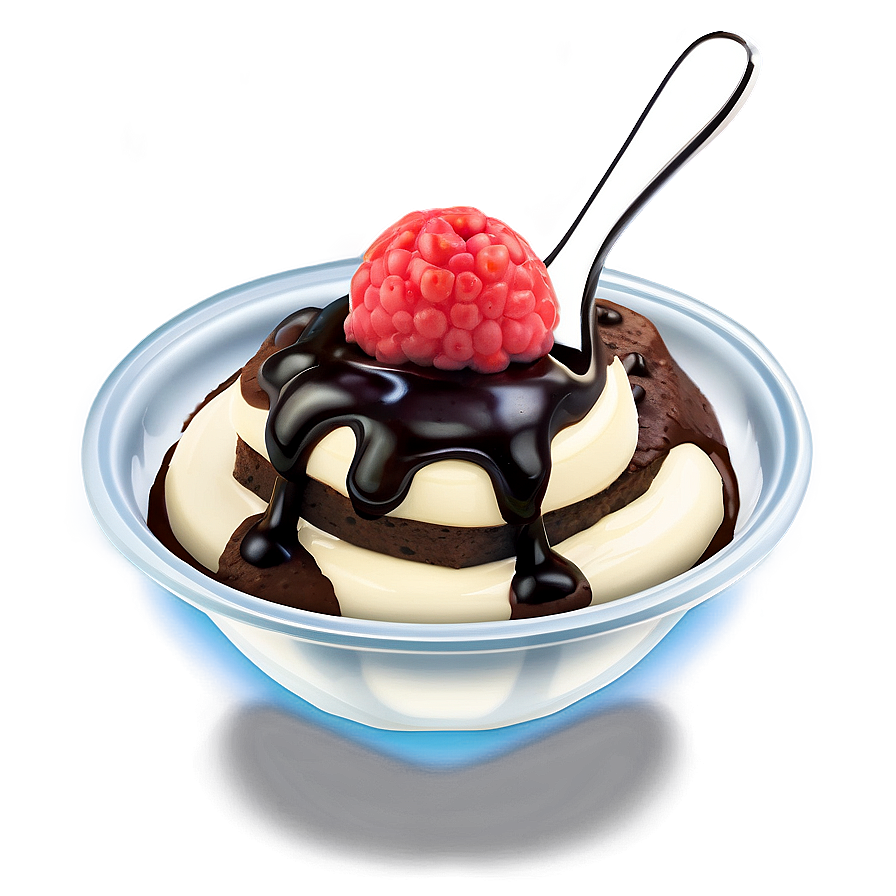 Brownie Sundae Delicacy PNG uhm PNG with transparent background