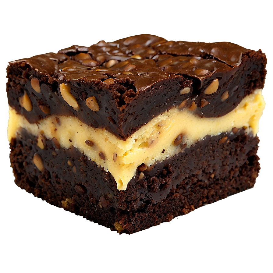 Brownie With Cookie Dough Png 06122024