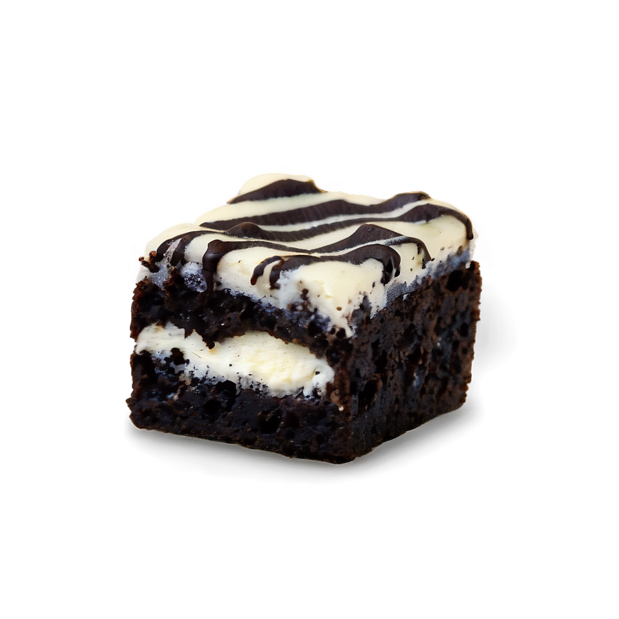 Brownie With Oreo Pieces Png 06122024