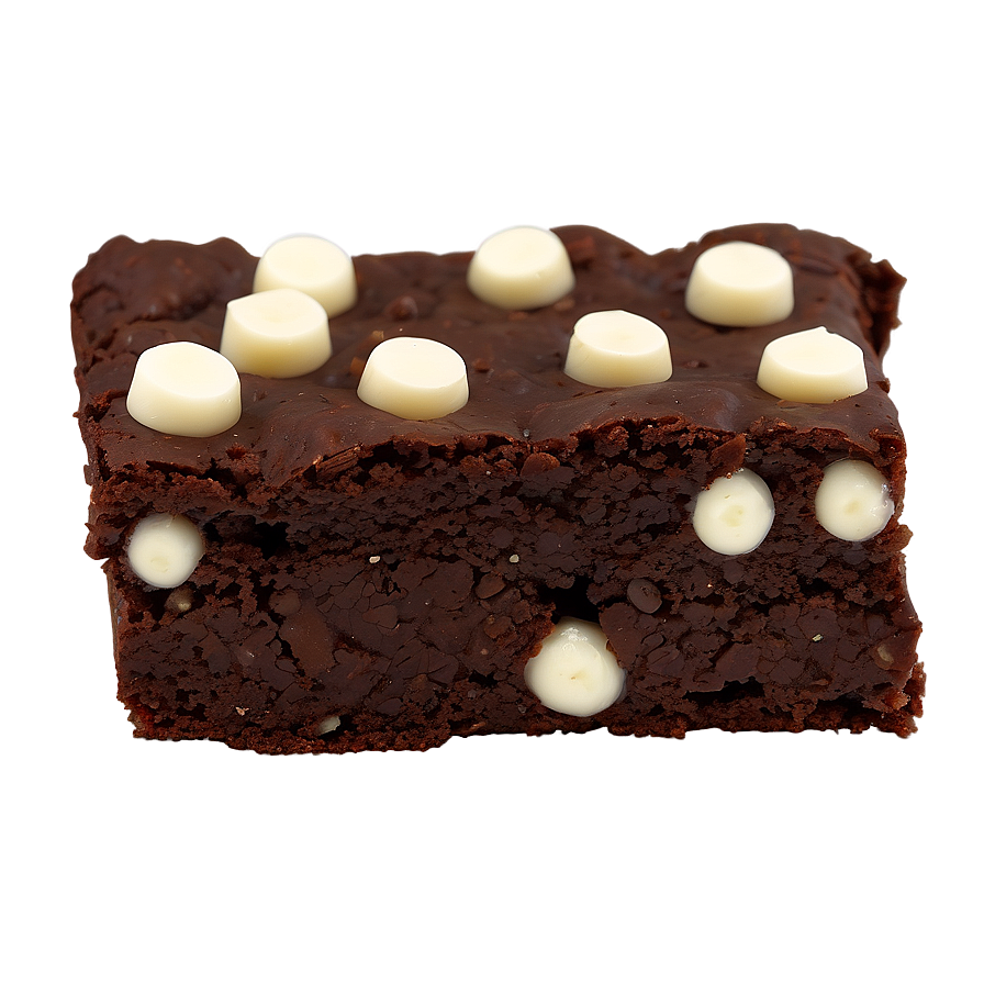 Brownie With White Chocolate Chips Png 06122024