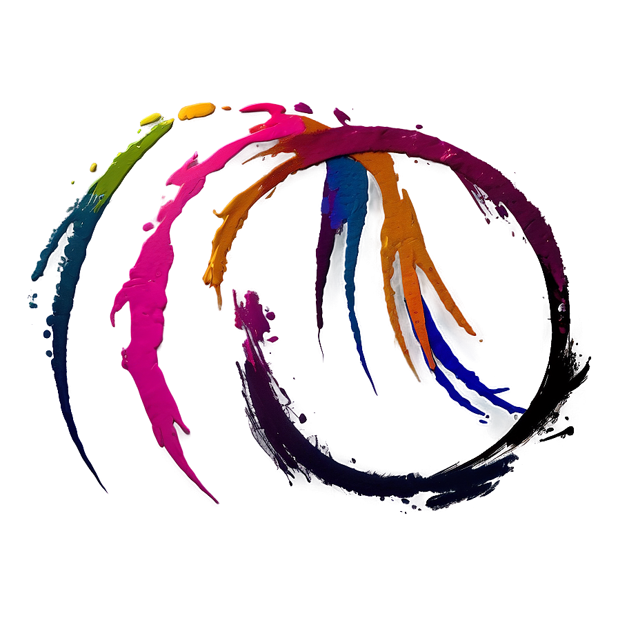 Brush Stroke Circle Png Hjs68