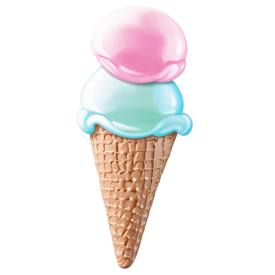 Bubble Gum Ice Cream Sundae Png Hck67