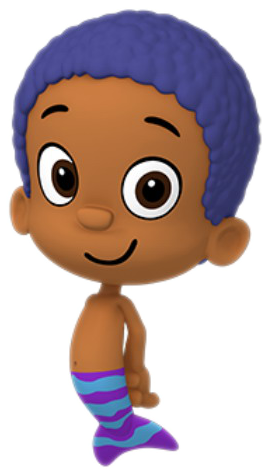 Bubble Guppies Character Smiling