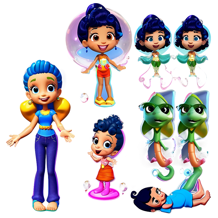 Bubble Guppies Deema Png Bbm