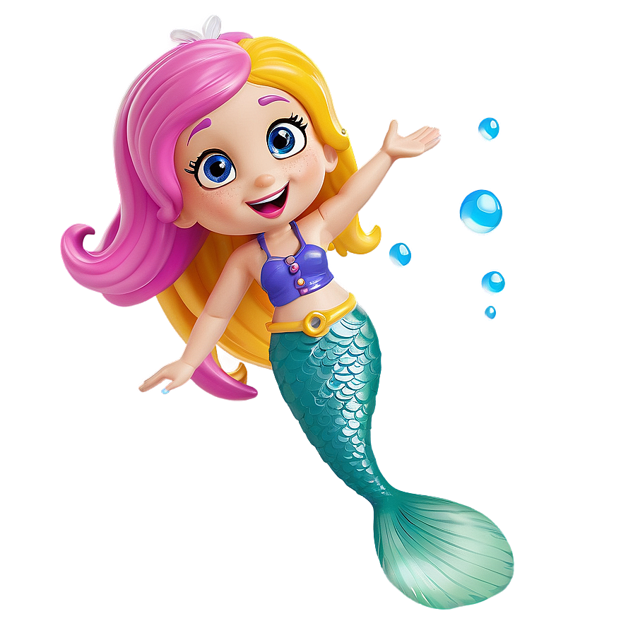 Bubble Guppies Mermaid Friends Png 06112024