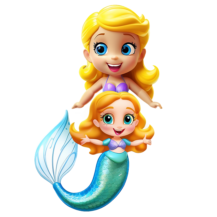 Bubble Guppies Mermaid Friends Png 12