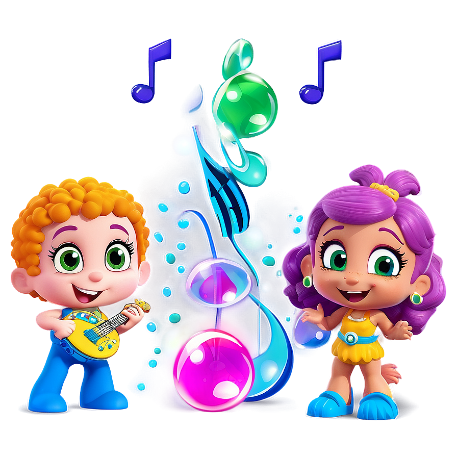 Bubble Guppies Musical Band Png 75