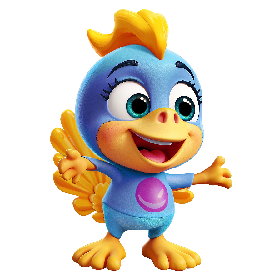 Bubble Guppies Spring Chicken Png 06112024