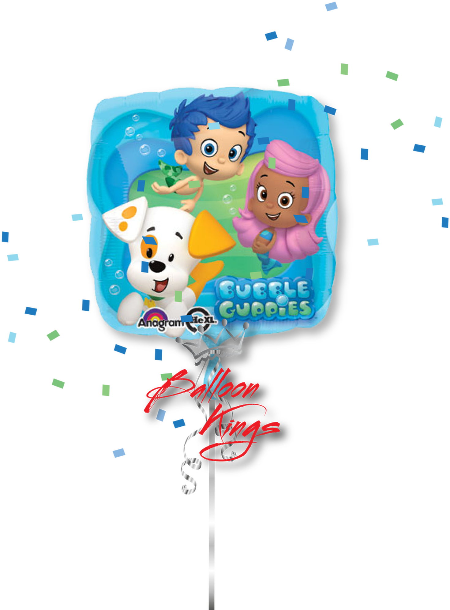 Bubble Guppies Square - Bubble Guppies Happy Birthday, HD Png Download PNG with transparent background