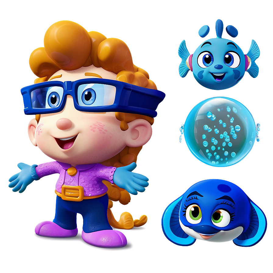 Bubble Guppies Underwater Adventure Png Kow32