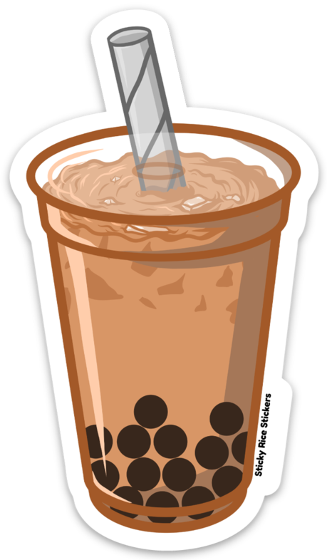 Transparent Bubble Tea Clipart - 3 Milk Tea Clipart, HD Png Download PNG with transparent background