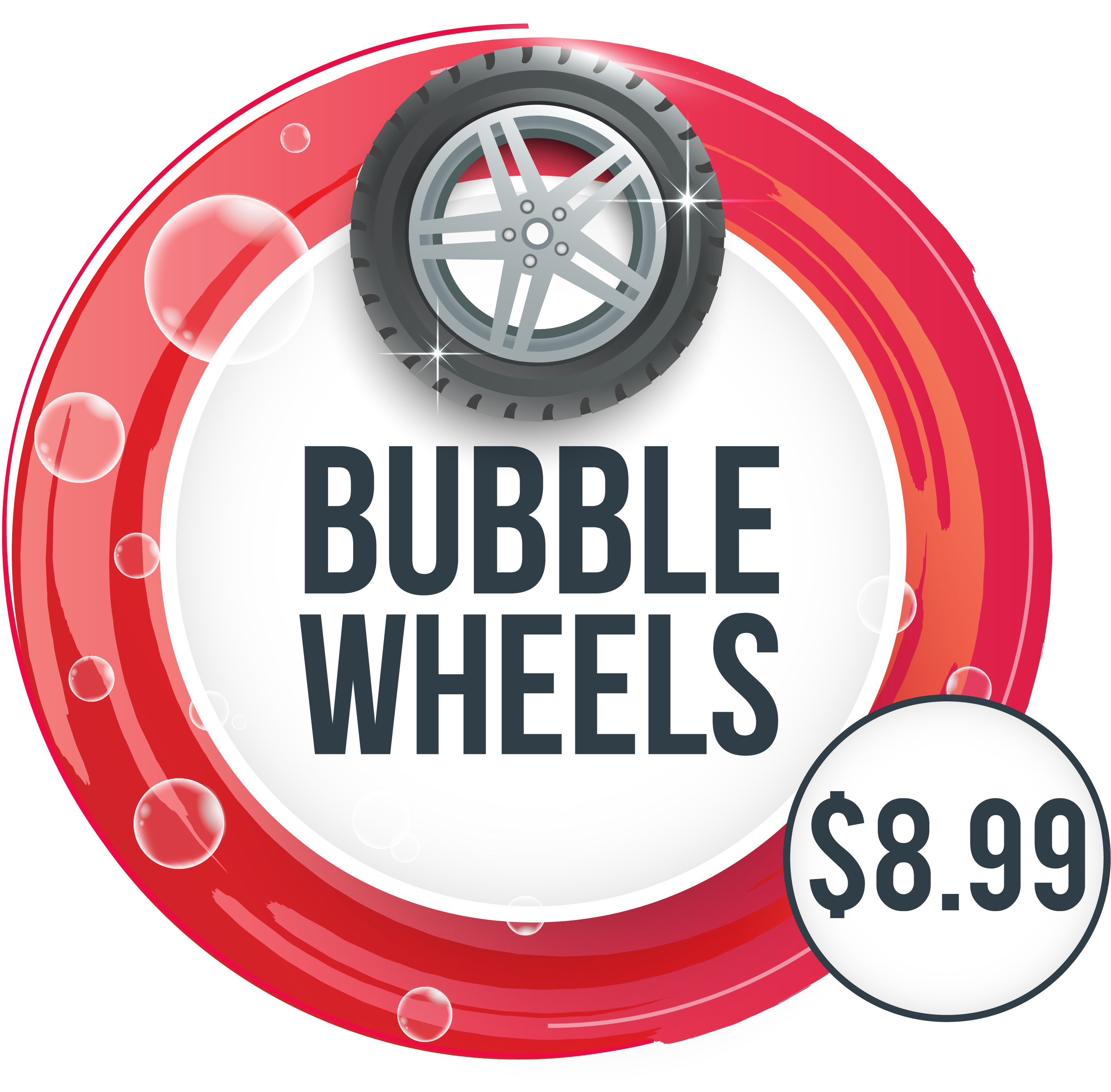 Bubble Bath Car Wash And Wheels, HD Png Download PNG with transparent background