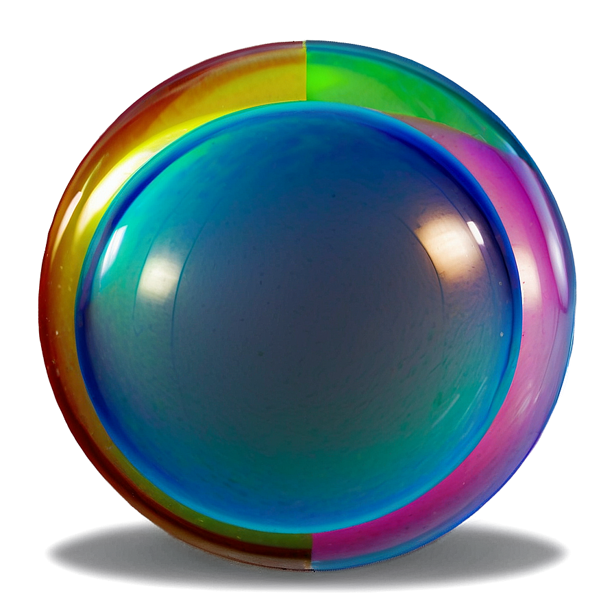 Bubble With Rainbow Colors Png 06112024