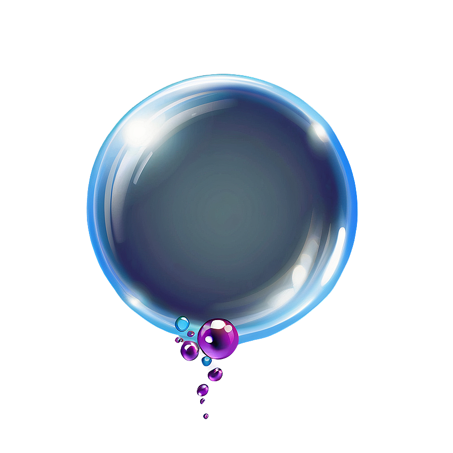 Bubble With Sparkles Png 16