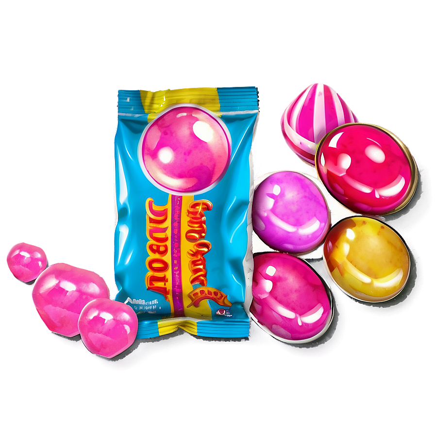 Bubblegum Pack Png 06252024