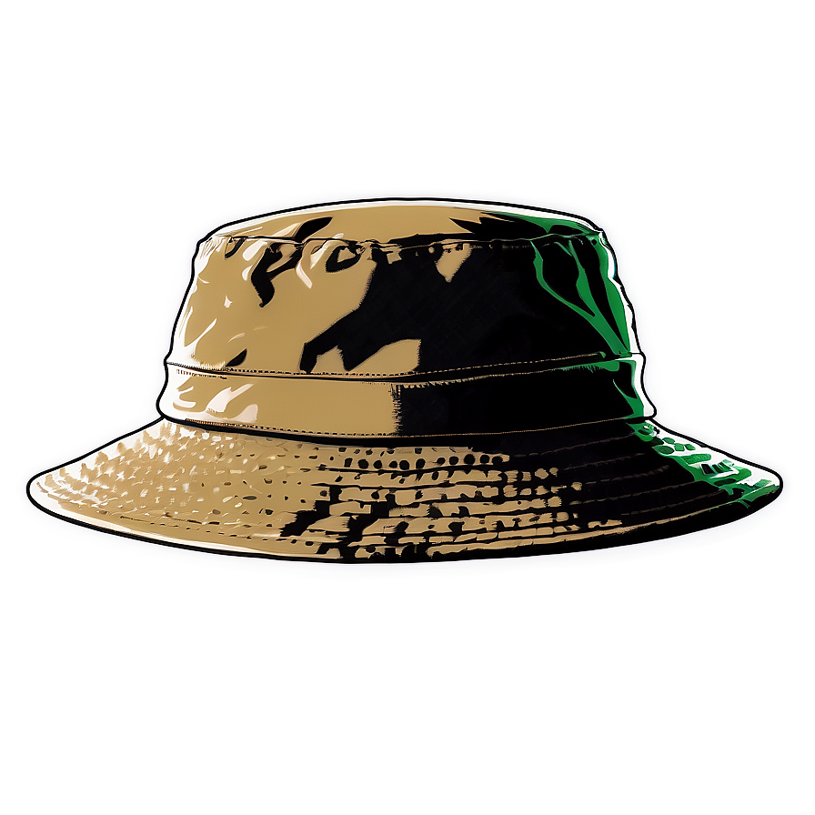 Bucket Hat With Logo Png Asb