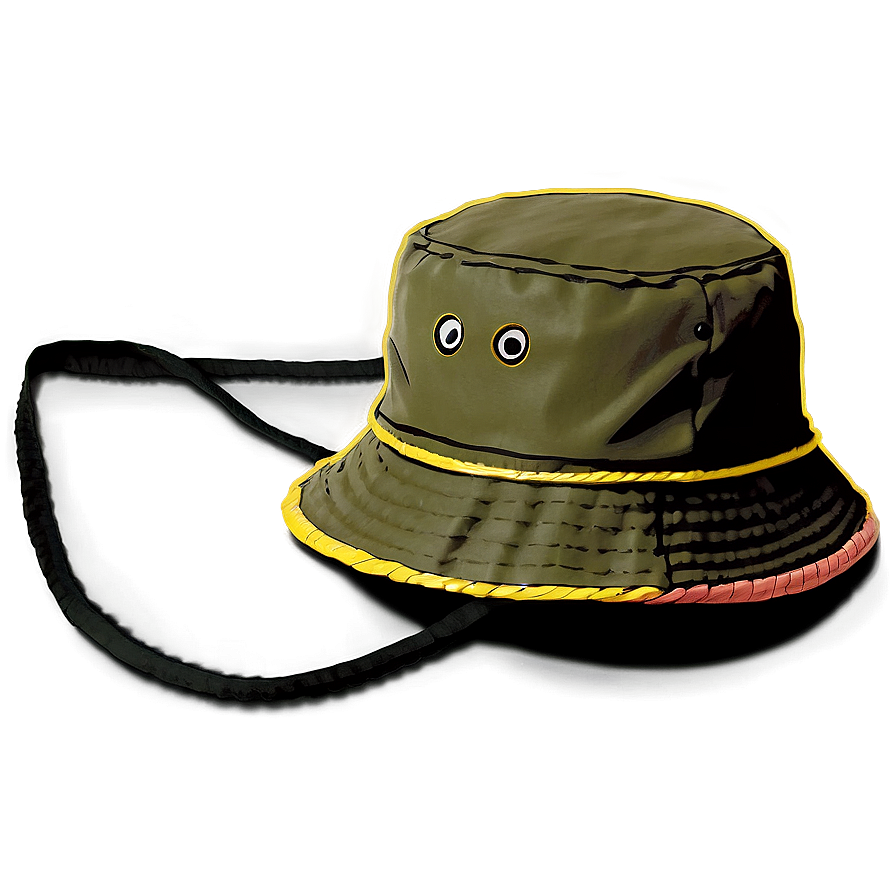 Bucket Hat With String Png 05252024