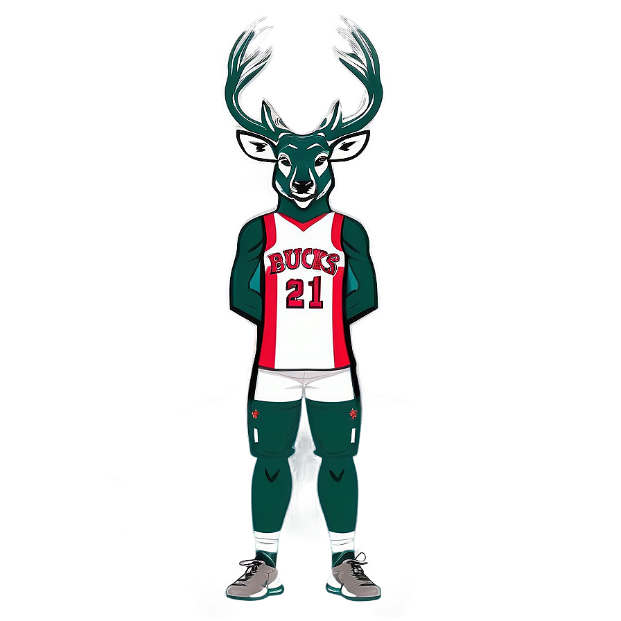 Bucks Animated Mascot Png 67