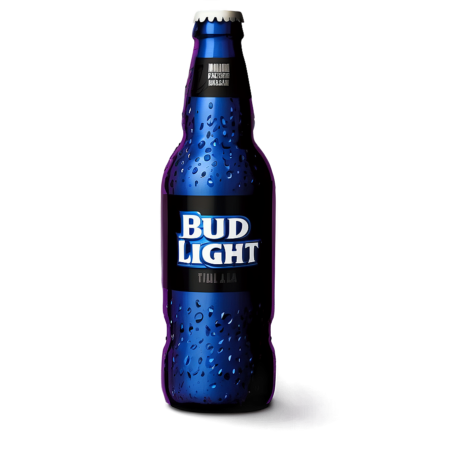 Bud Light Bottle With Shadow Png Nsc8