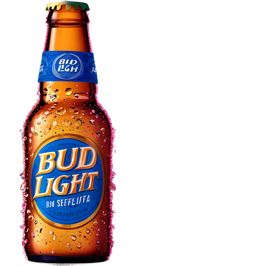 Bud Light Fiesta Bottle Png Kke