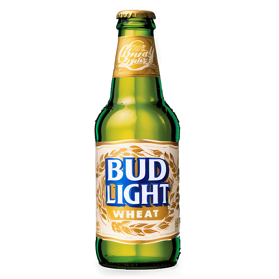 Bud Light Golden Wheat Bottle Png 7