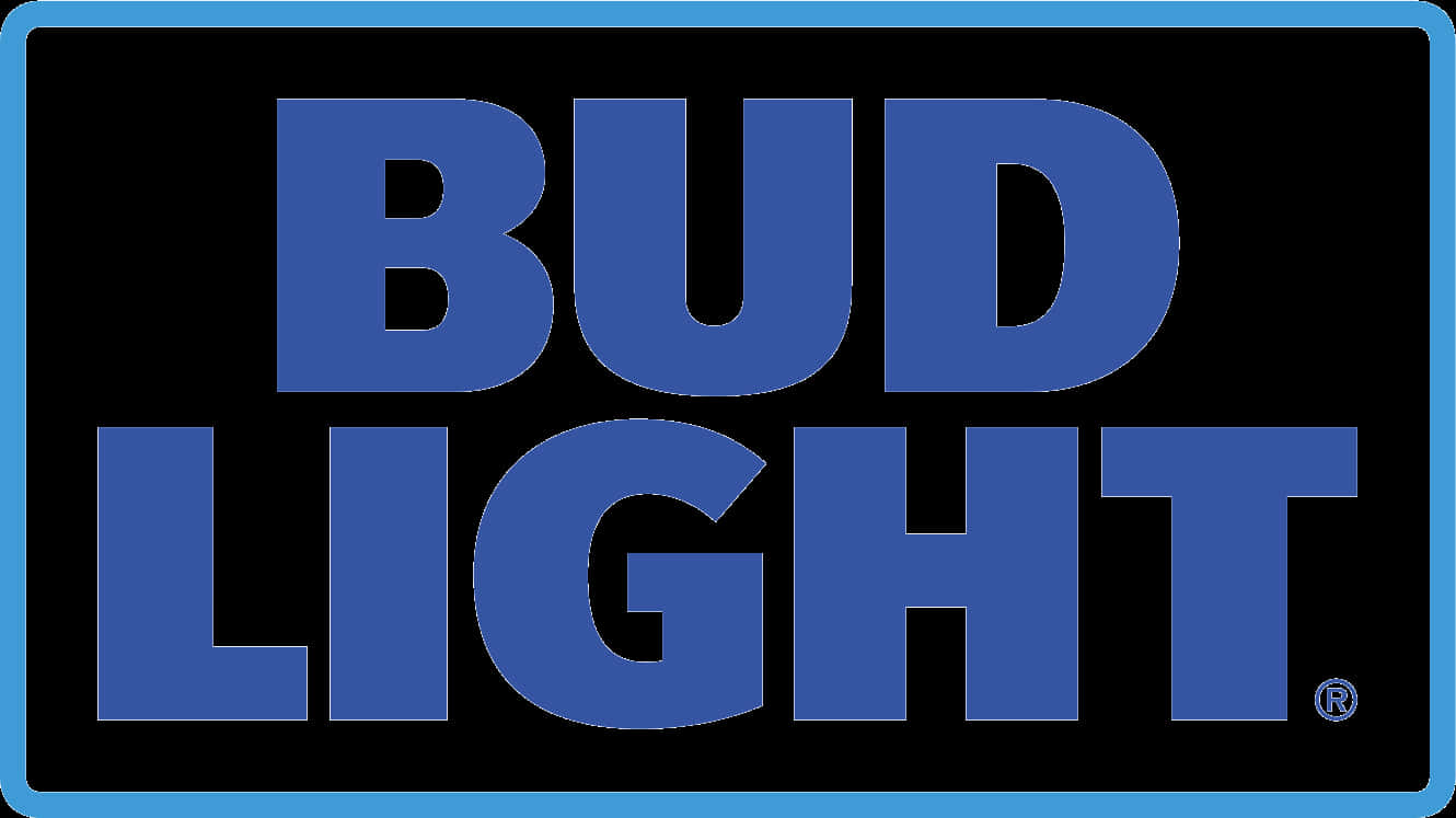 Bud Light Logo Blue Background