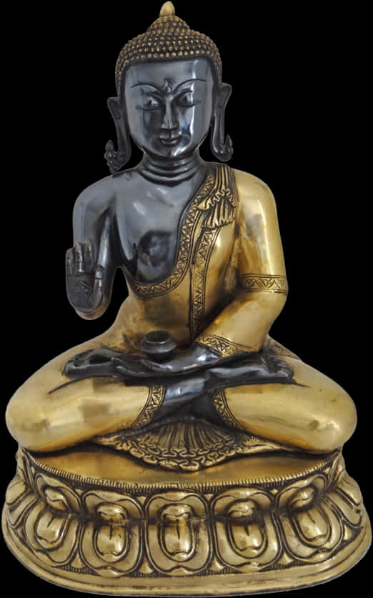 Buddha Statue Meditation Pose