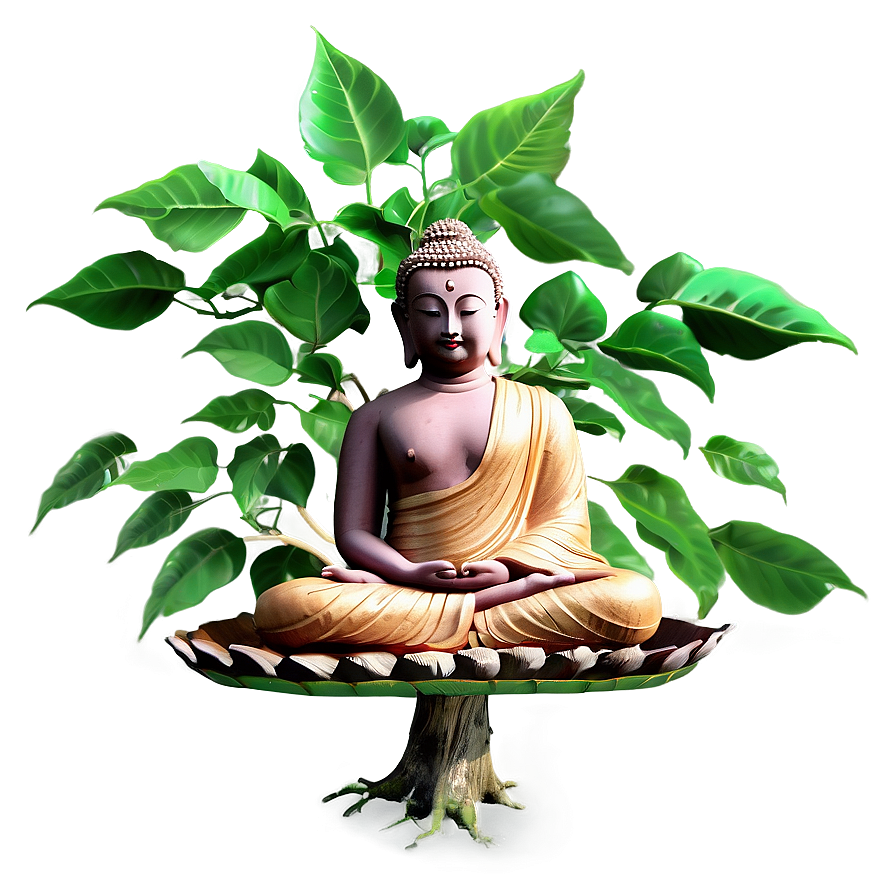 Buddha Under Bodhi Tree Png Urb