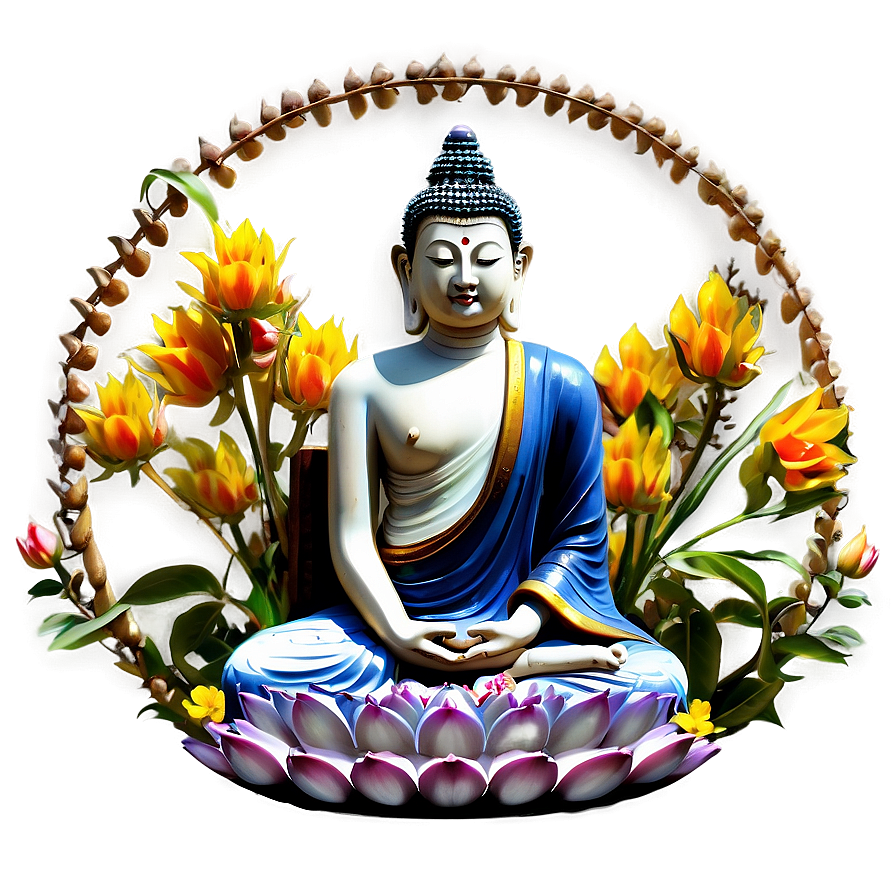 Buddhist Compassion Art PNG 10 PNG with transparent background