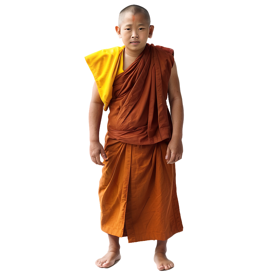 Buddhist Monk Daily Life PNG nwm80 PNG with transparent background