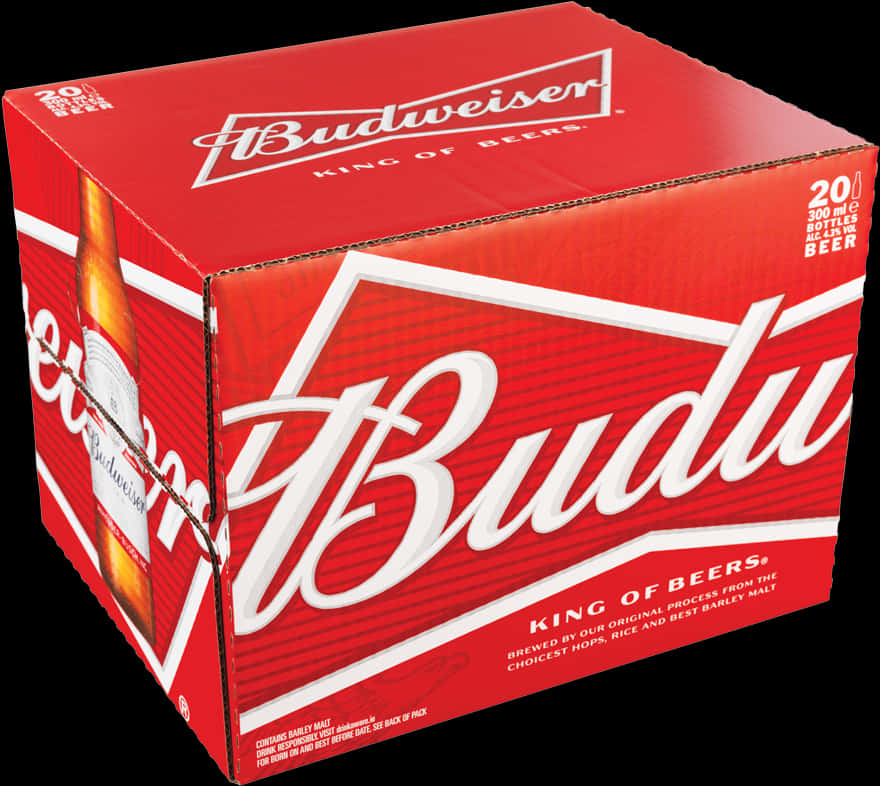 Budweiser Beer Case Packaging