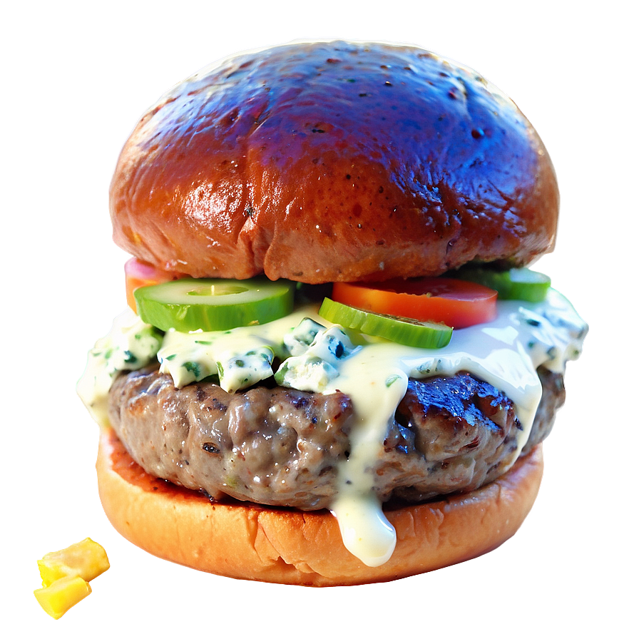 Buffalo Blue Cheese Burger Png 05242024