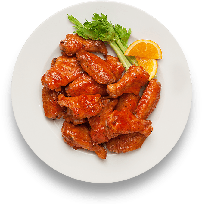 Sticky Orange Glazed Chicken Wings - Sticky Wings Png, Transparent Png PNG with transparent background