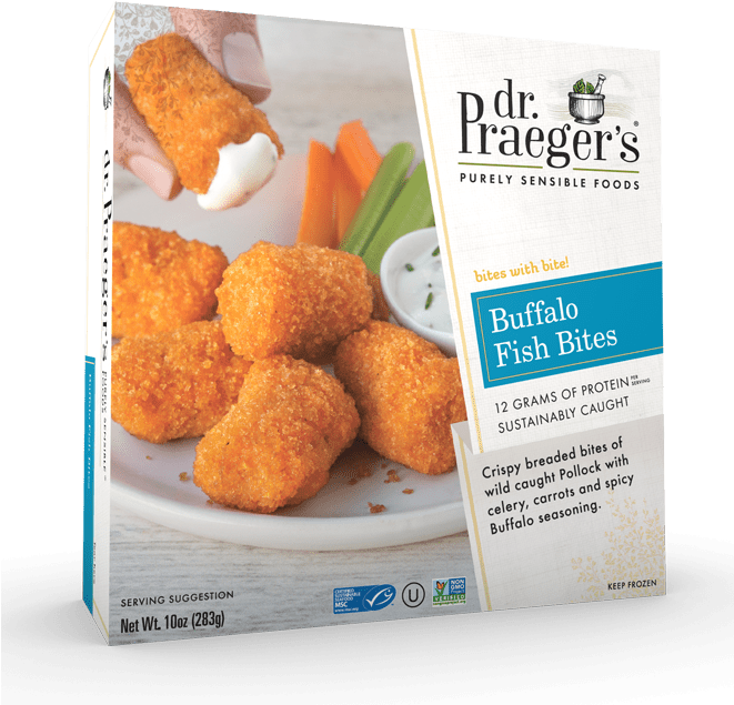 Buffalo Fish Bites Packaging