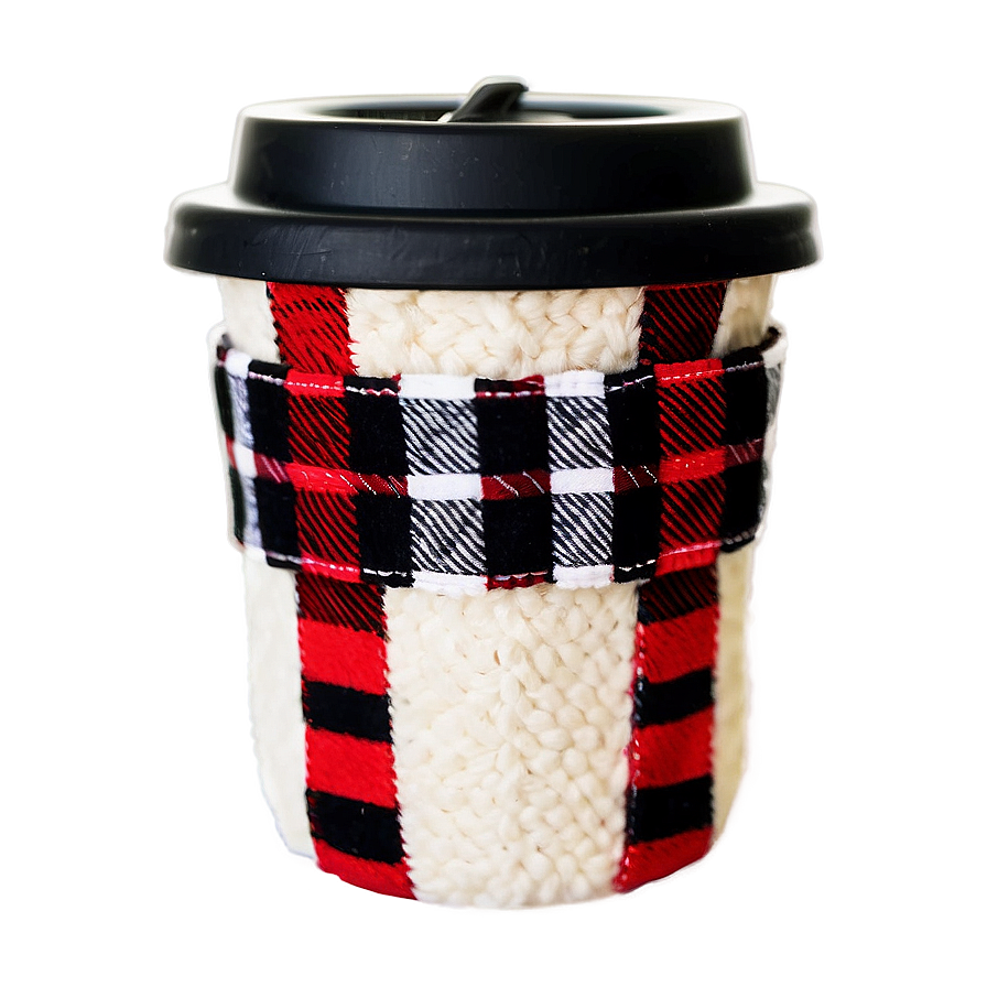 Buffalo Plaid Cup Cozy Png Pua