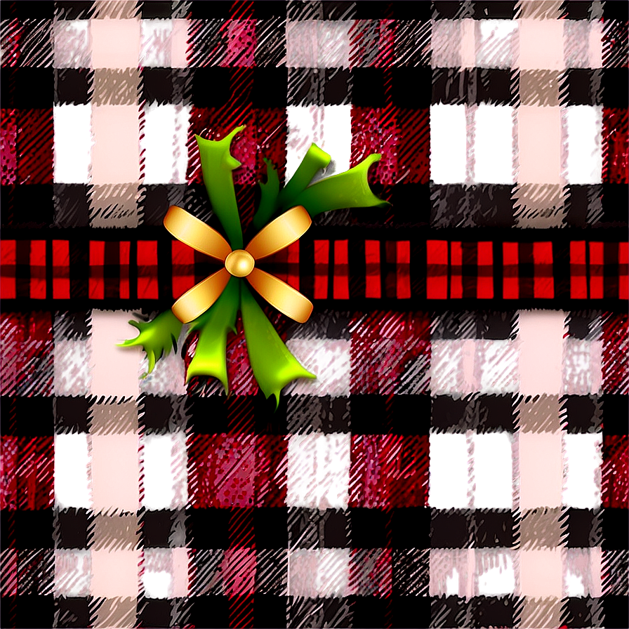 Buffalo Plaid Gift Wrap Png 83