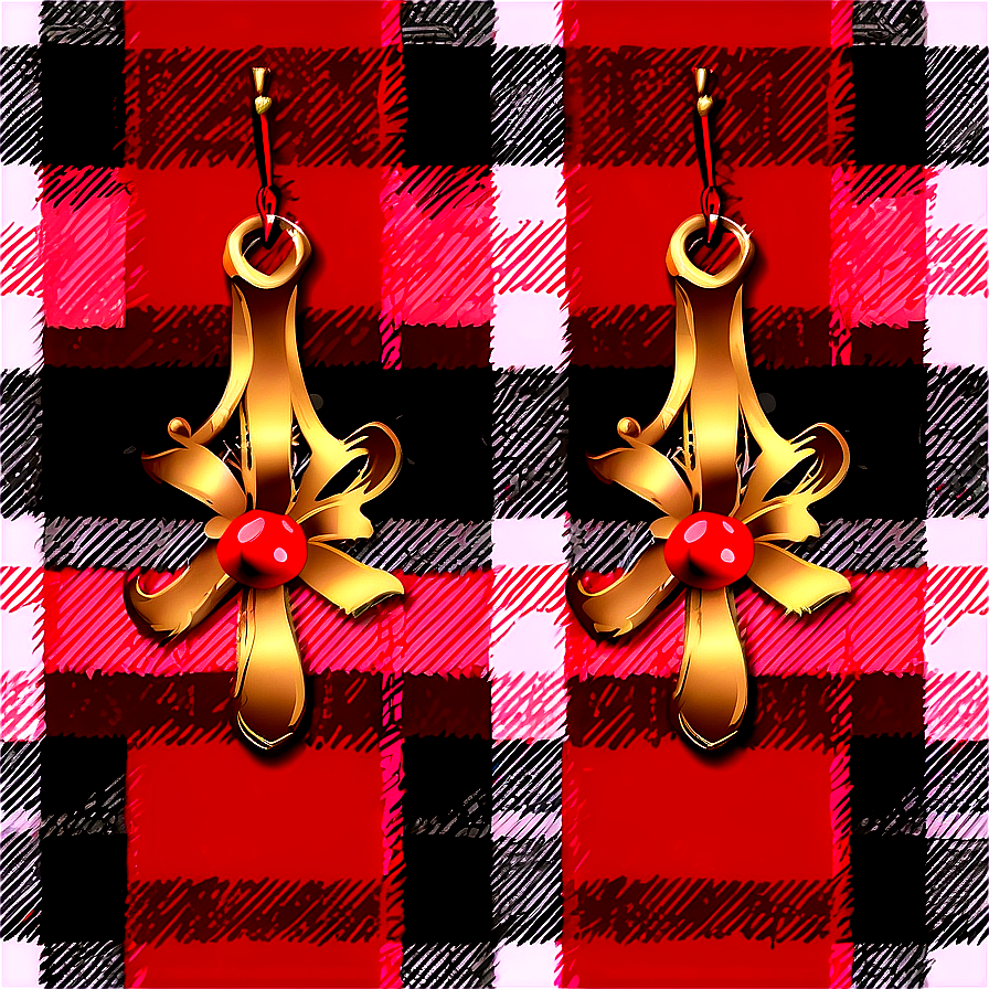 Buffalo Plaid Gift Wrap Png Ecm