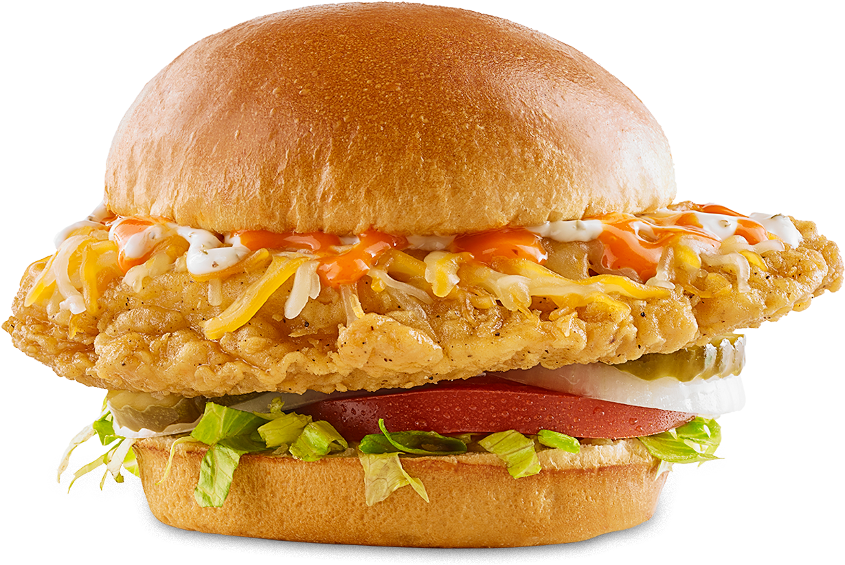 Buffalo Wild Wings Classic Chicken Sandwich, HD Png Download PNG with transparent background