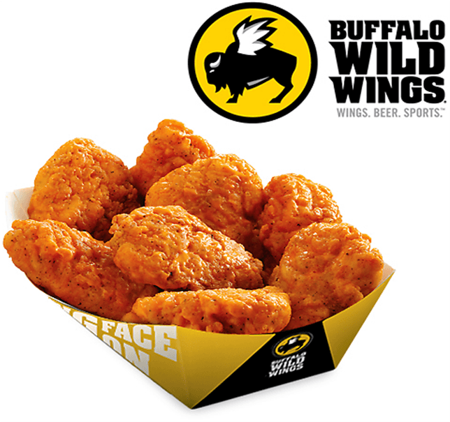 Buffalo Wild Wings Mild Boneless, HD Png Download PNG with transparent background