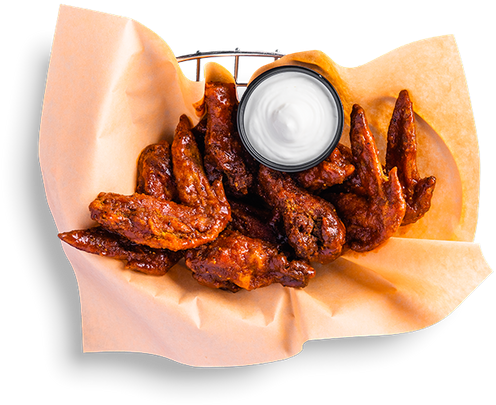 Buffalo Wingswith Dipping Sauce