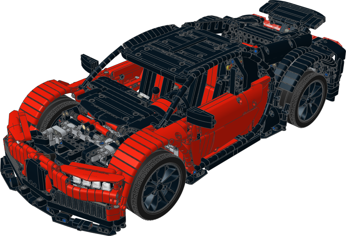 Bugatti Brand New Lego Technic, HD Png Download PNG with transparent background