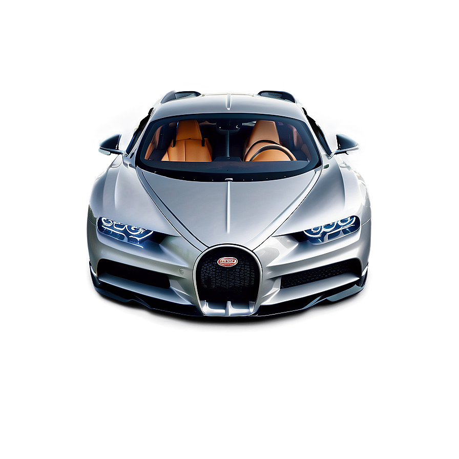 Bugatti Chiron Silver Luxury Car Png Vka49