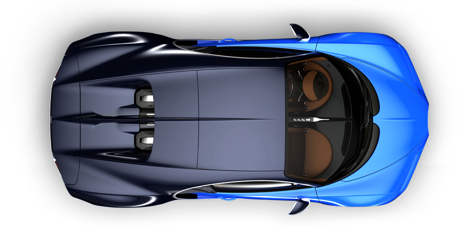 Bugatti Chiron Top View, HD Png Download PNG with transparent background