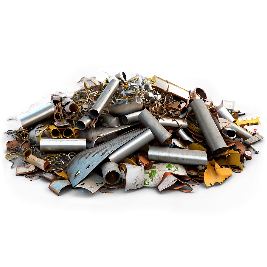 Bulk Scrap Metal Collection Png 40