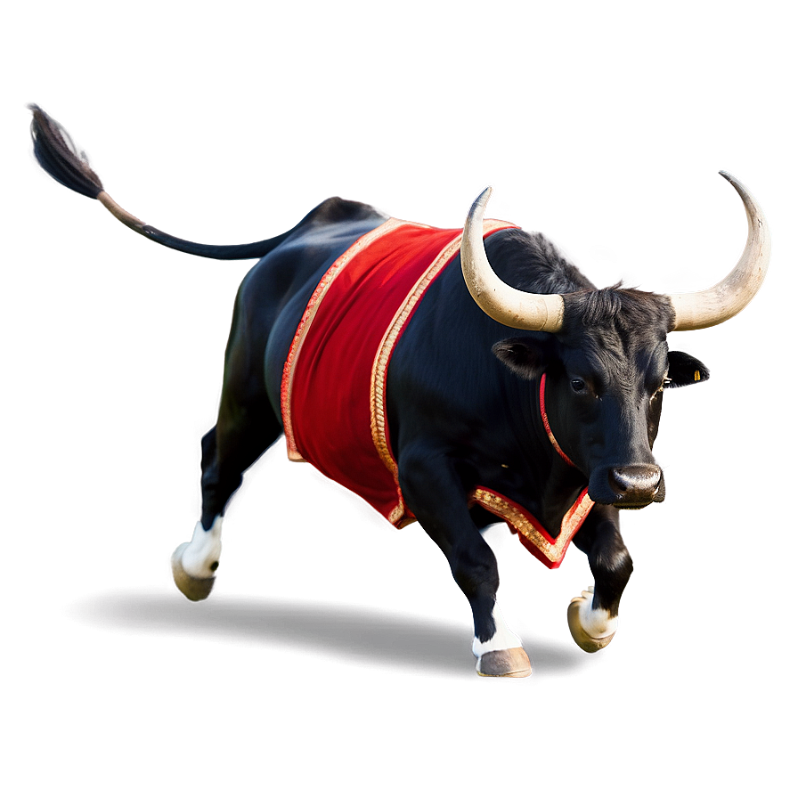 Bull Charging Matador Png 05242024