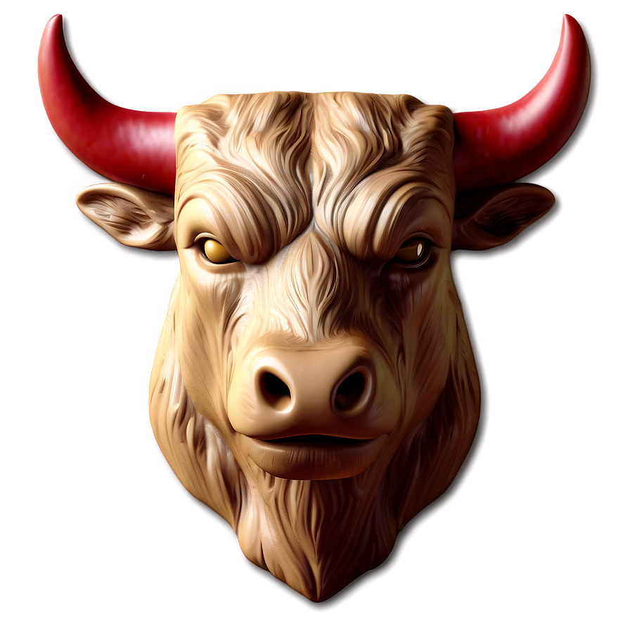 Bull Head Emblem Png 06132024