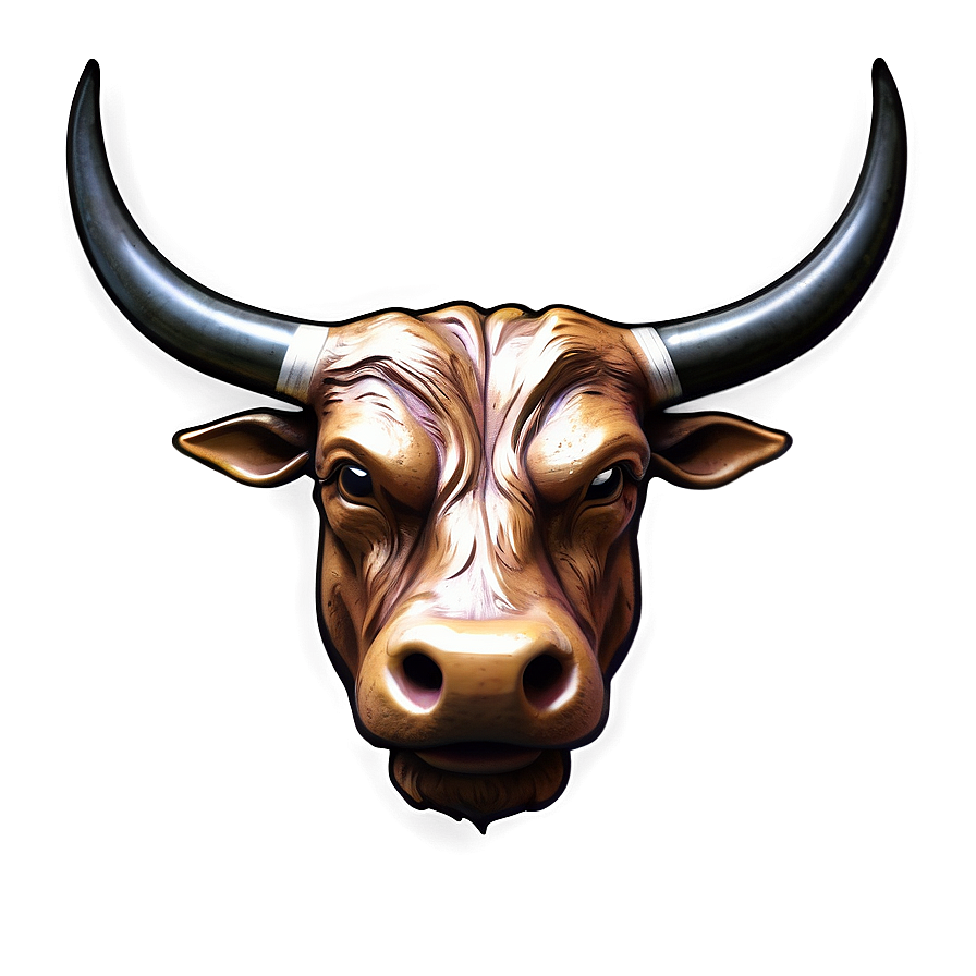 Bull Head In Color Png Aly