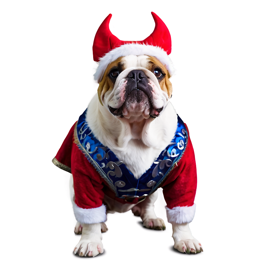 Bulldog In Costume Png 05212024