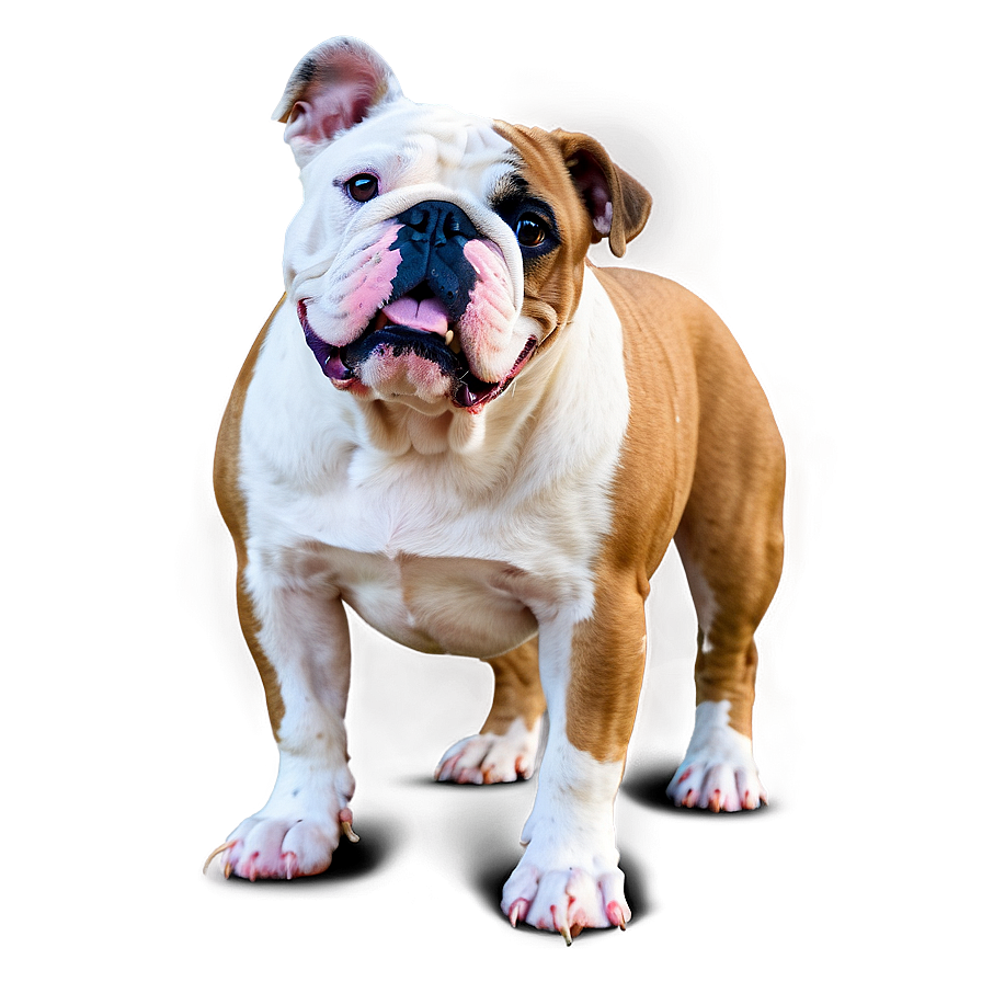 Bulldog In Park Png 83