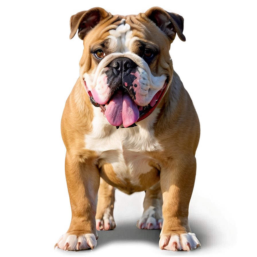 Bulldog In Park Png Txh